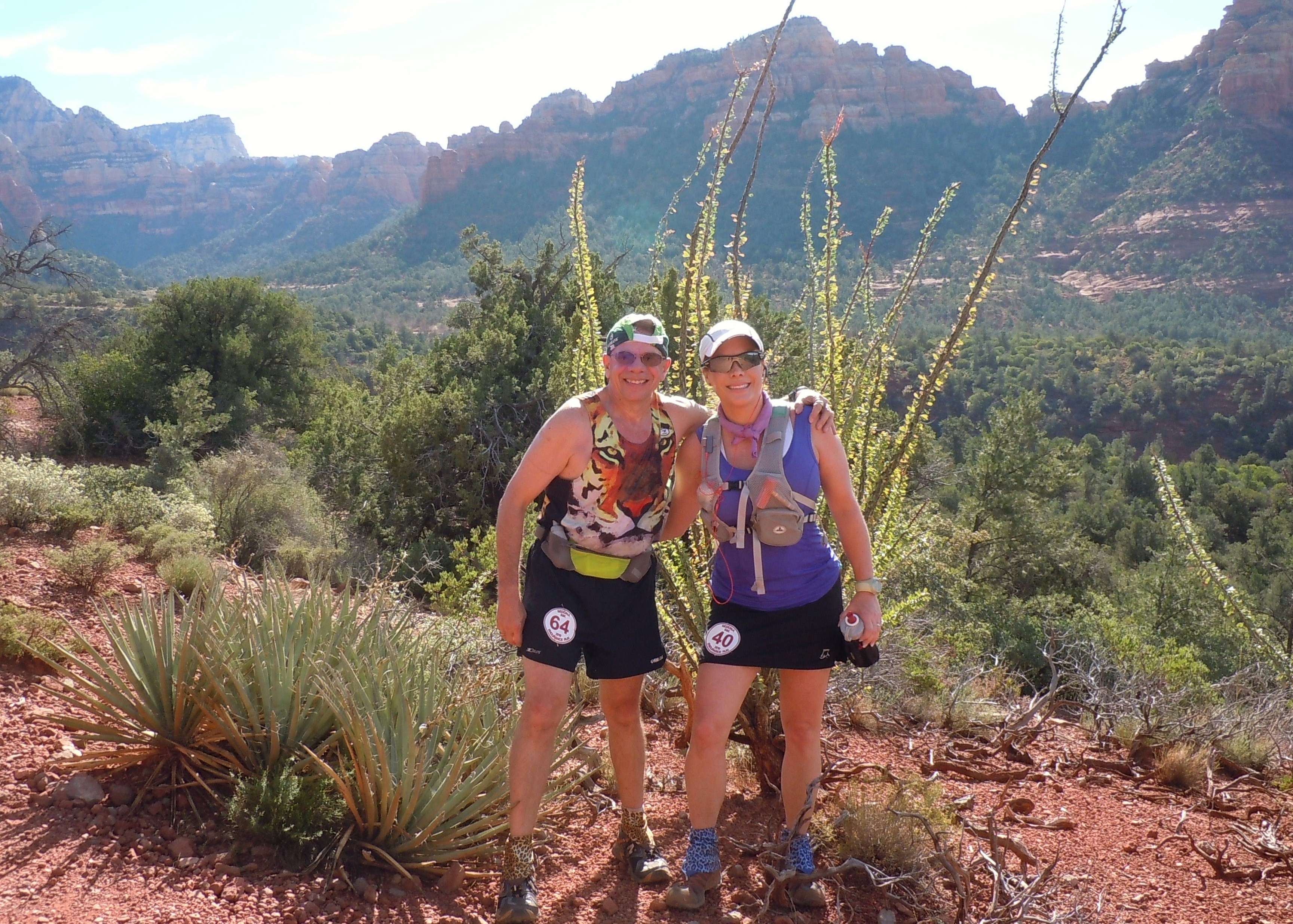 Bob+Botto+and+Susan+Behringer+at+Sedona+50k