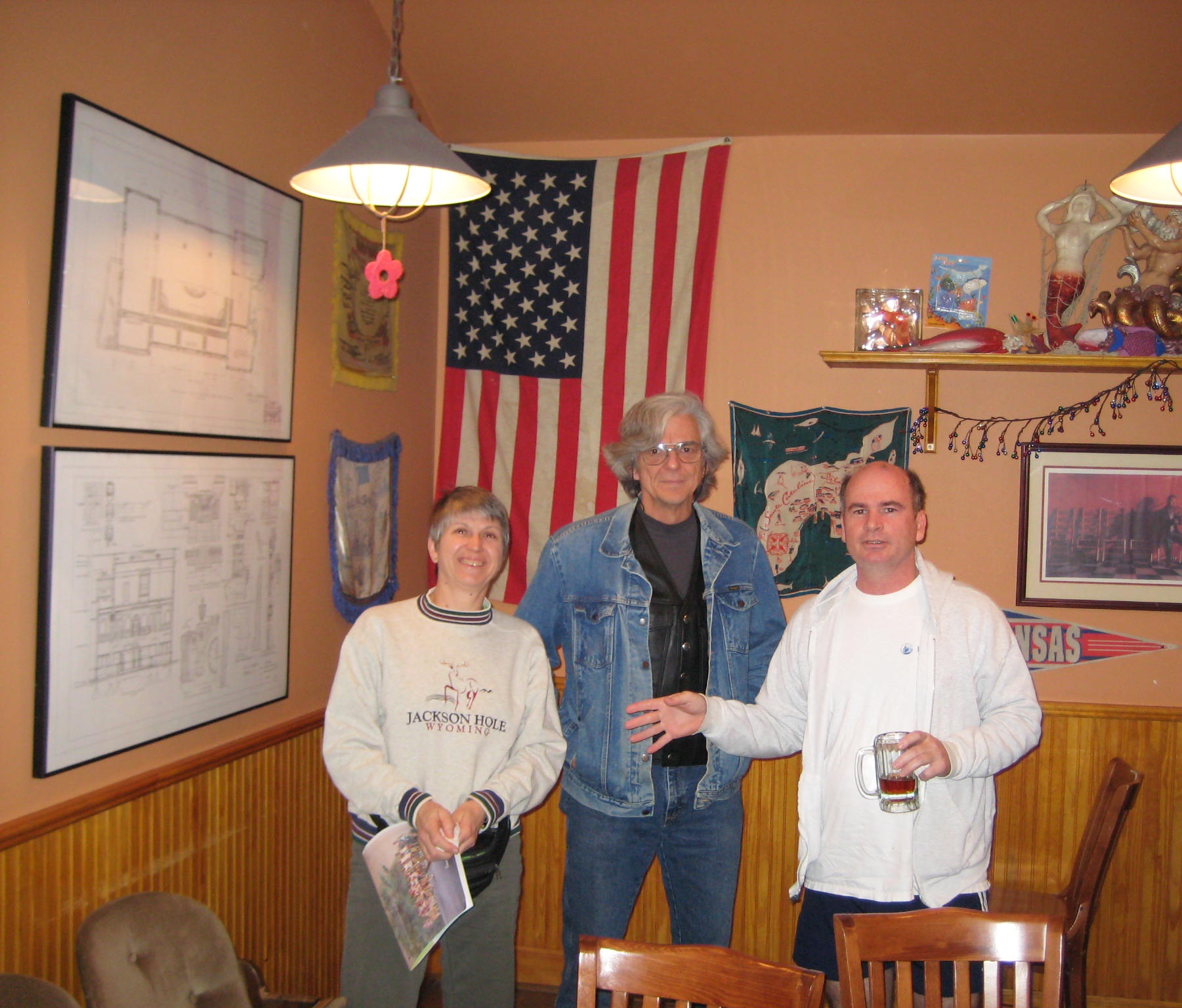 Gail, Jari and Bill